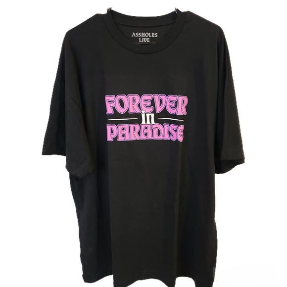 🆕️ ☆ Assholes Live Forever 'Forever in Paradise' Graphic Tee - Picture 3 of 8